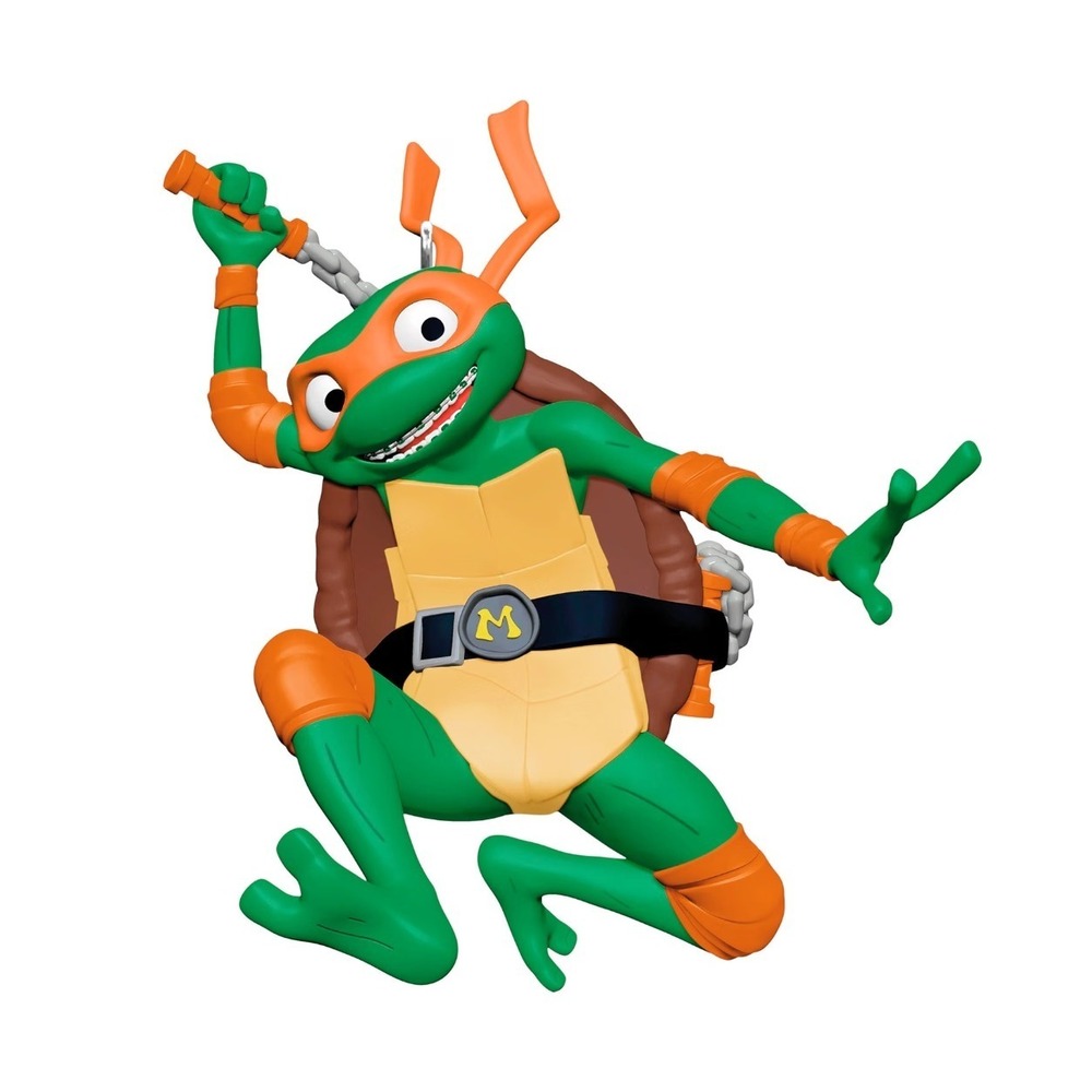 Hallmark Keepsake 2025 TMNT Michelangelo Mutant Mayhem Christmas Ornament